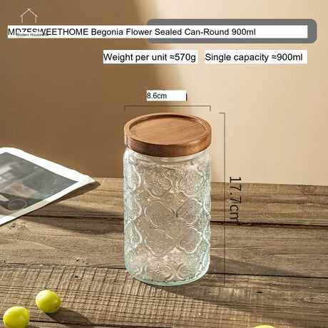 MH Zephyra Elegant Airtight Storage Jar from MH