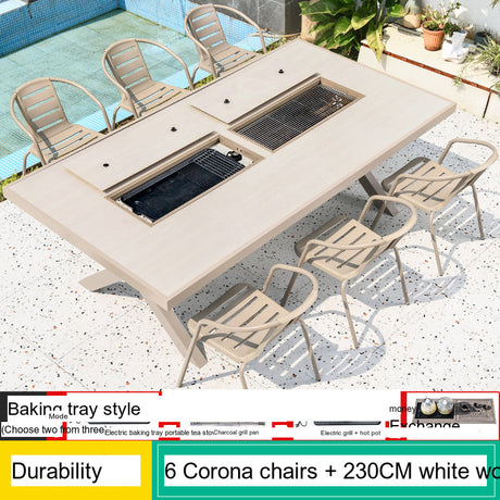 MOJIA Callista Aluminum Outdoor Lounge Chair for Modern Villas from MOJIA