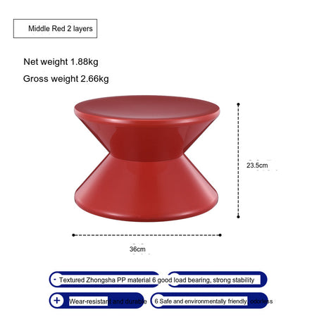 NIYE Ashtoria Chic Hourglass Design Small Stool from NIYE