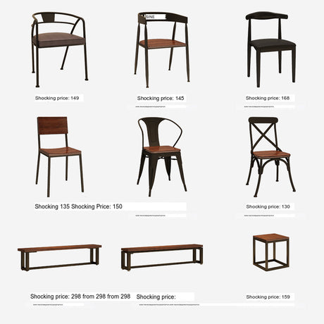 WEIMEI Tamsin Solid Wood Simple Stool from WEIMEI