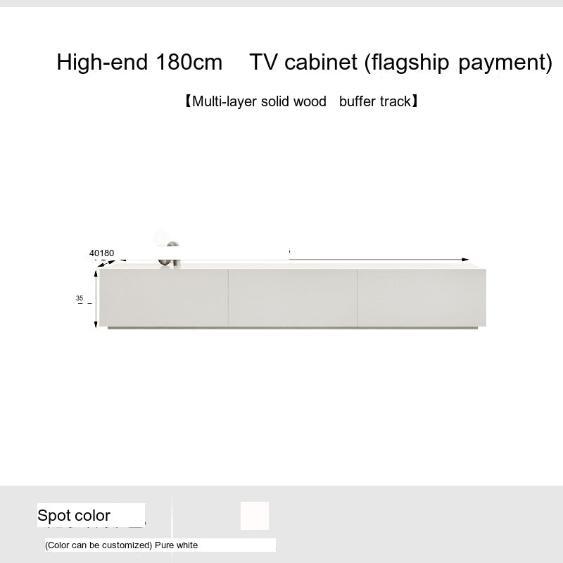 KOCU HOME Santiago Elegant Custom Solid Wood TV Cabinet from KOCU HOME