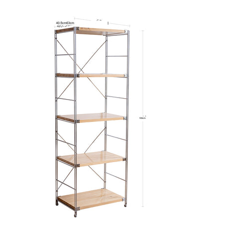 BAIYA SHUNAN Haruki Elegant Wooden Multilayer Storage Rack from BAIYA SHUNAN