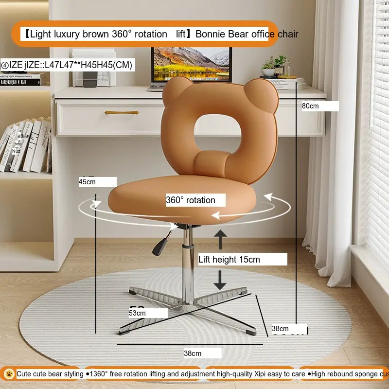 XIMIKA Carlotta Ergonomic Turquoise Desk Chair from XIMIKA