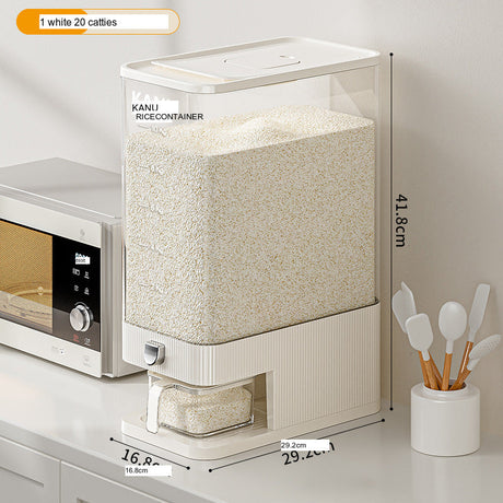 BOER Hokkaido Insect-Proof Moisture-Sealing Rice Container. from BOER