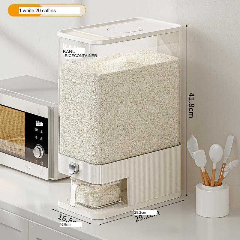 BOER Hokkaido Insect-Proof Moisture-Sealing Rice Container. from BOER