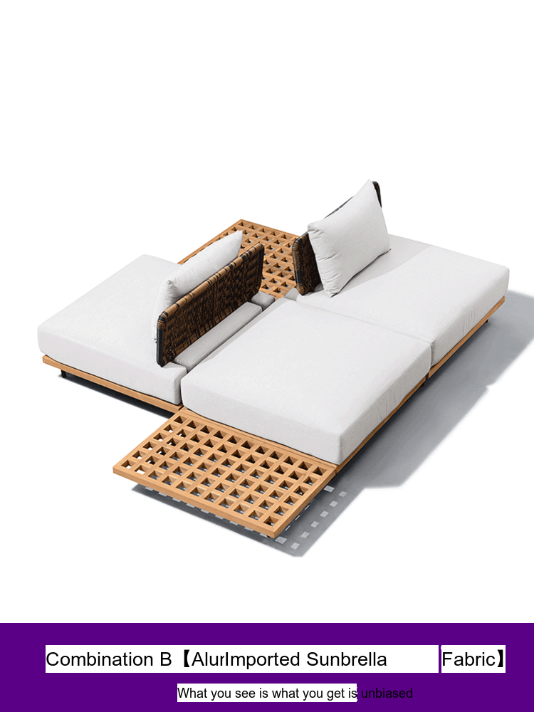 ZIYE Celestine Cozy Scandinavian Natural Sofa from ZIYE