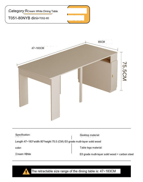 Holly Extendable Dining Table from MODENG