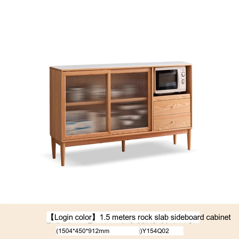 GENJI Akihiro Elegant Solid Wood High Cabinet from GENJI