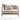 DIME GARDEN Emory Elegant Rattan Sofa Outdoor from DIME GARDEN