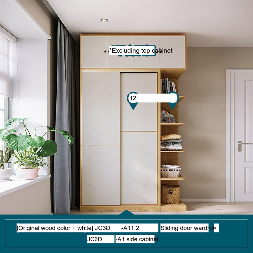 LINSYKIDS Japanese Style Sliding Door Wardrobe from LINSY KIDS