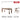 QUANMU Elowen Retro Simple Luxury Dining Table from QUANMU