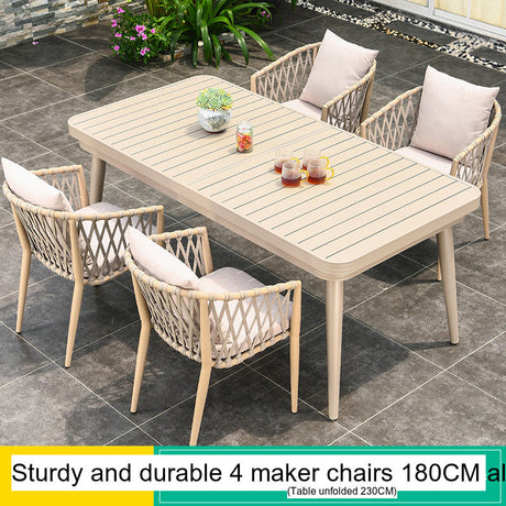 MOJIA Alaric Extendable Metal Lounge Chair for Relaxing Outdoors from MOJIA