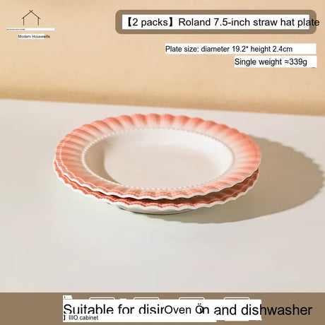 MH Isolde Chic Elegant Dinner Plate Tableware from MH