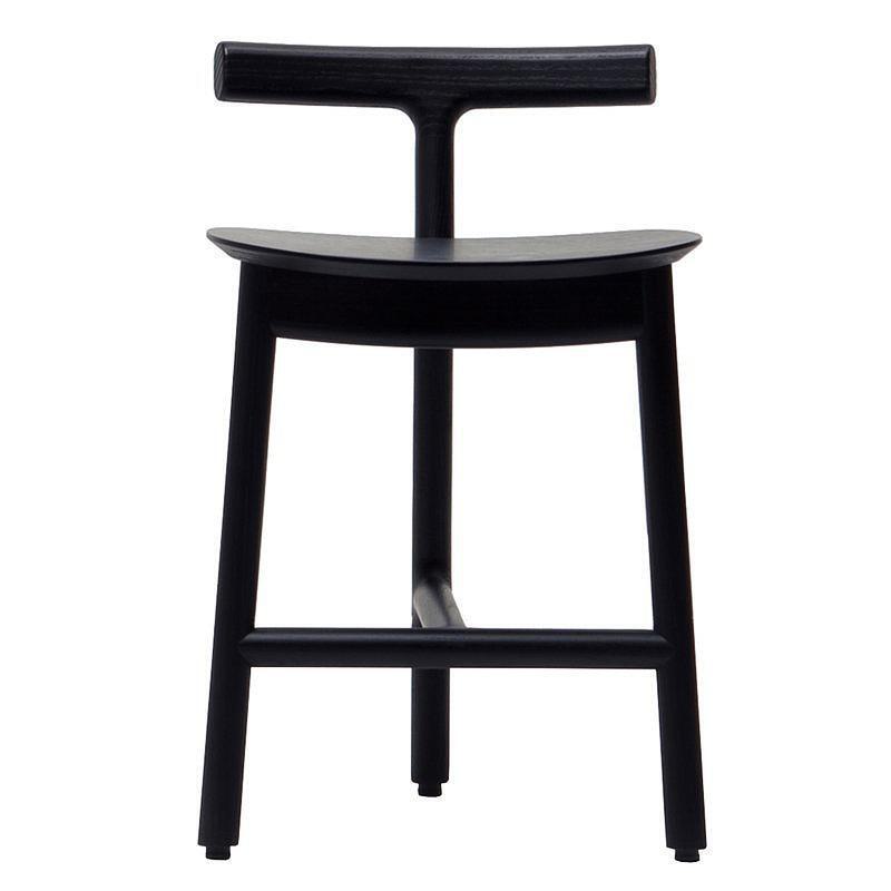 GENJI Araceli Sleek Ashwood Bar Stool - Lightweight Luxury Design from GENJI