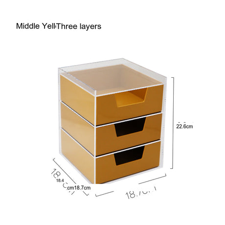 EPIUS Aranauka Stylish Acrylic Multi-Layer Storage Box from EPIUS