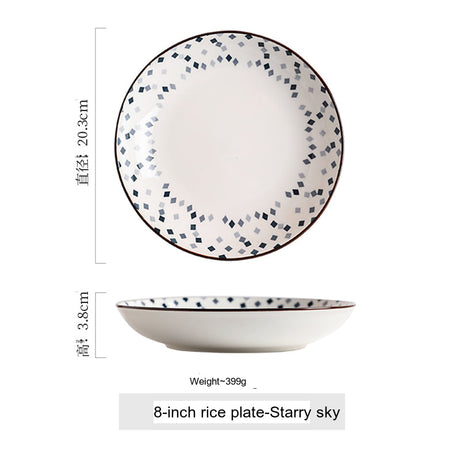 MOSE Japanese Dinner Plate Set from MOSE