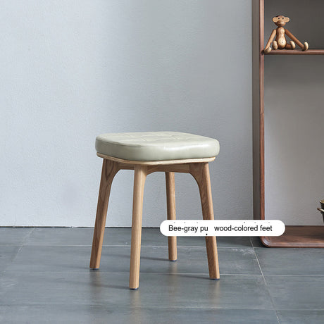 NIYE Amadora Chic Solid Wood Dwarf Stool from NIYE