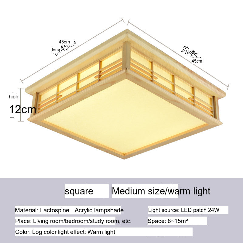 BOJI Haruki Minimalist Square LED Ceiling Light from BOJI