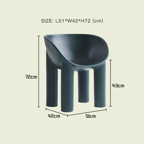 LAZYSPACE Zoey Elephant Legs Chair from LAZYSPACE
