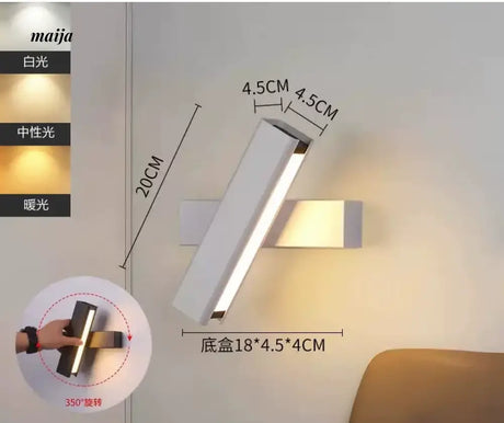 GVG Adjustable Bedroom Wall Sconce from GVG