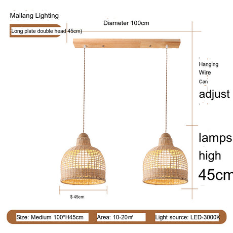 MAILANG Haruki Elegant Retro Light Strip - Ceiling Lamp from MAILANG