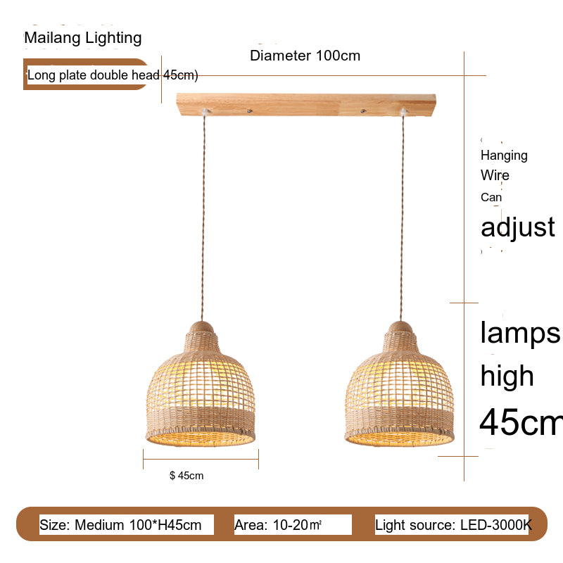 MAILANG Haruki Elegant Retro Light Strip - Ceiling Lamp from MAILANG