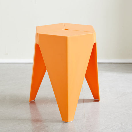 CHENGXIN HOME Isolde Stackable Nordic Round Stool - Modern Dining Bench from CHENGXIN HOME