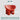 ABOUT WHITE Rosalía Cozy Minimalist Red Chair from ABOUT WHITE