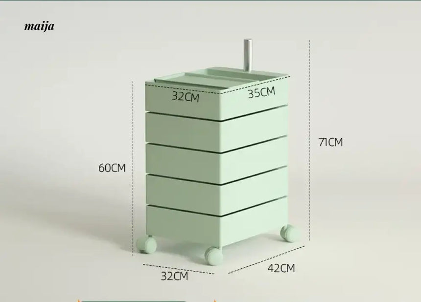 PUMPKIN BOX Rotating Storage Bedside Cabinet from PUMPKIN BOX