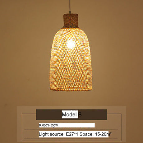 BOJI Isadora Elegant Woven Ceiling Lamp - Chinese Style from BOJI
