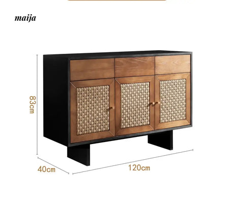 RATTAN CRAFTSMAN Solid Wood Foodside Cabinet from RATTAN CRAFTSMAN
