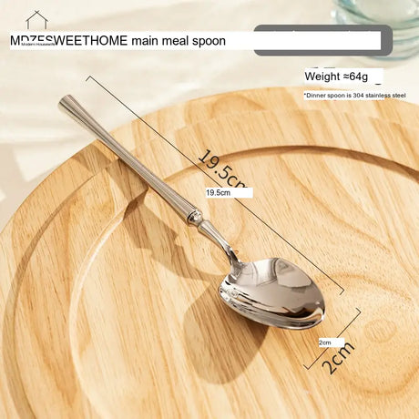 MH Isadora Elegant Stainless Steel Tableware Set from MH