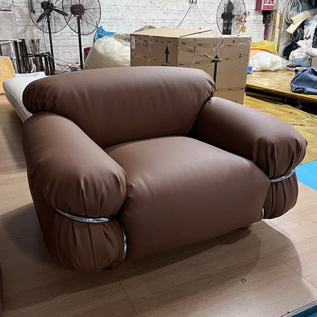 SOOGOOD Juniper Stylish Steel Rim Designer Sofa - Bauhaus Inspired from SOOGOOD