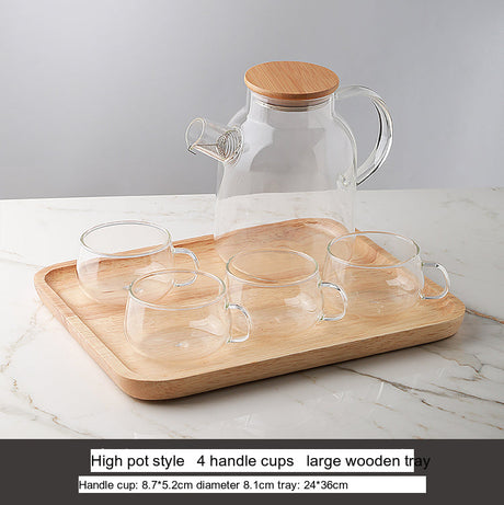 LIVETAI Mariposa Elegant Multi-Cup Teapot Set from LIVETAI