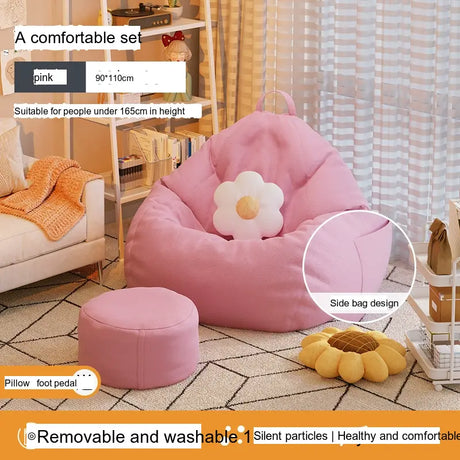 LEDONG Kintaro Plush Versatile Bean Bag Chair from LEDONG