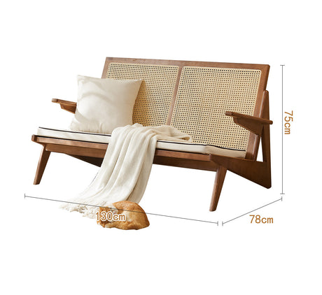 RATTAN CRAFTSMAN Rattan Back Chair from RATTAN CRAFTSMAN