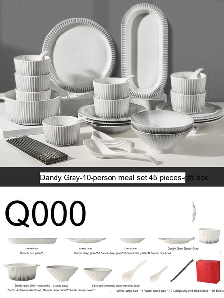 MOSE Light Luxury Tableware Set from MOSE