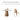 OROMA Lysandra Sleek Modern Dining Set from OROMA