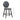 ROARING SKY DOG Isolde Elegant Scandinavian Coffee High Chair from ROARING SKY DOG