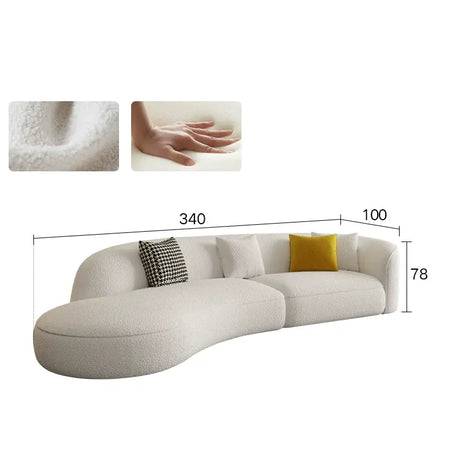 LATE AUTUMN Refined Minimalist Sofa with European Charm from LATE AUTUMN