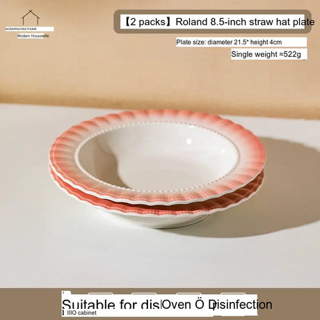 MH Isolde Chic Elegant Dinner Plate Tableware from MH