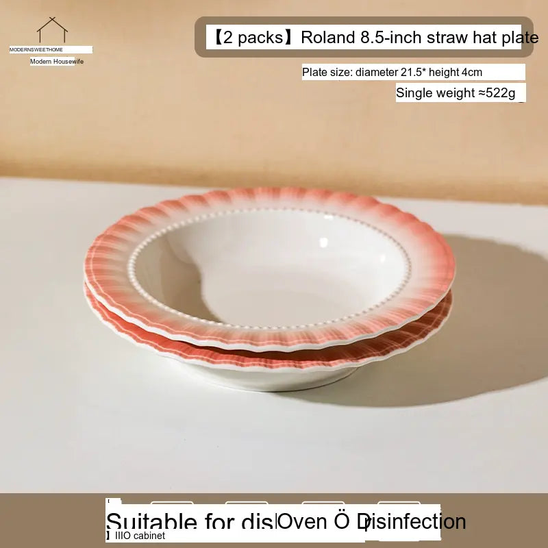 MH Isolde Chic Elegant Dinner Plate Tableware from MH