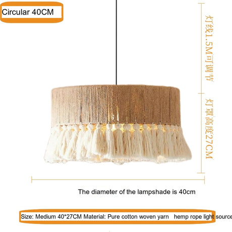 BOJI Akihiro Vintage Aesthetic Pendant Light from BOJI