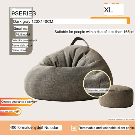 LEDONG Elowen Cozy Creative Bean Bag Chair from LEDONG