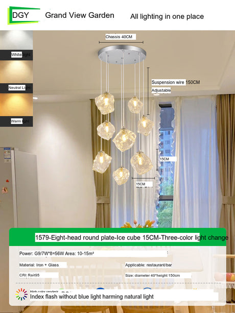 GVG Underwater Effects Ceiling Lamp from Kaiyashi