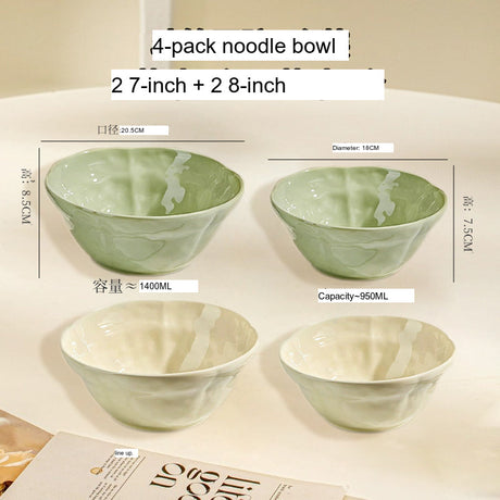 MOSE Creamy Ceramic Ramen Bowl from MOSE