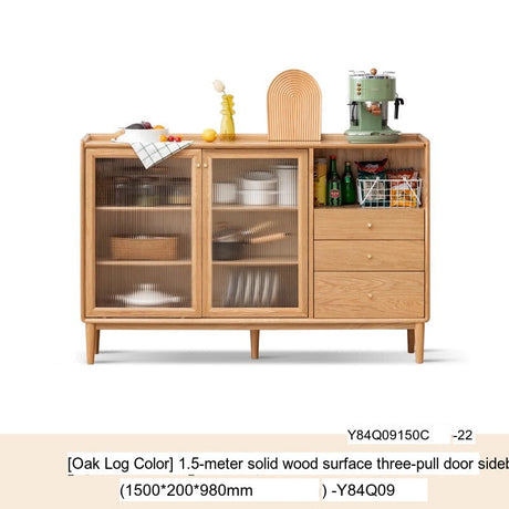 GENJI Hiroshi Sleek Wooden Storage Kitchen Cabinet from GENJI