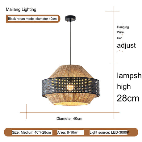 MAILANG Haruki Vintage Retro Hanging Lamp from MAILANG
