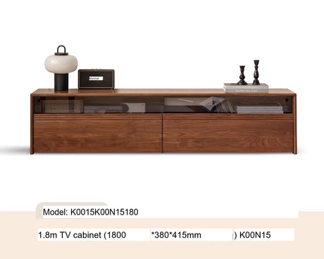 GENJI Haruki Contemporary Solid Wood TV Cabinet from GENJI