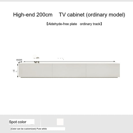 KOCU HOME Santiago Elegant Custom Solid Wood TV Cabinet from KOCU HOME